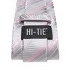 Hi-Tie Classic Mens Silk Ties Set 4 PCS Necktie Pocket