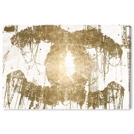 The Oliver Gal Artist Co. Fashion and Glam Contemporary Wrapped Canvas Wall Art Hey Lolita Living Room Bedroom and Bathroom Home Decor 36 in x 24 in White