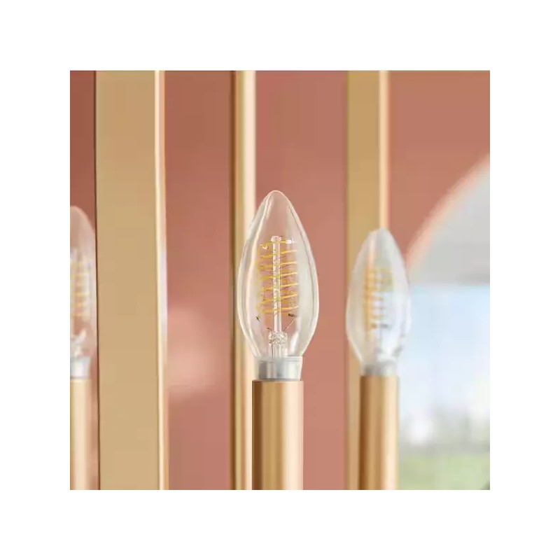 Eco-Smart Ecosmart 60-Watt Equivalent Dimmable E12 Candelabra 3 Pack B11