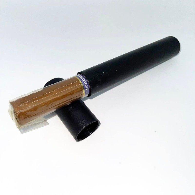 3X EWT Telescopic Airtight Cigar Travel Tube Humidor Crush Proof