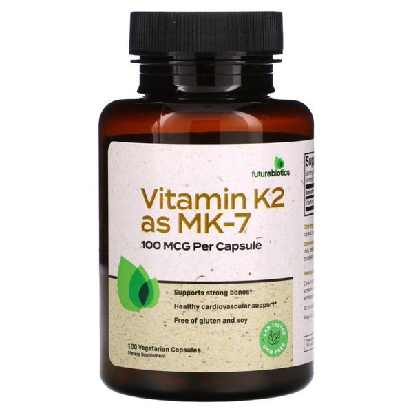 Vitamin K2 MK-7 100mcg veggie capsules (100 tablets) / 비타민K2