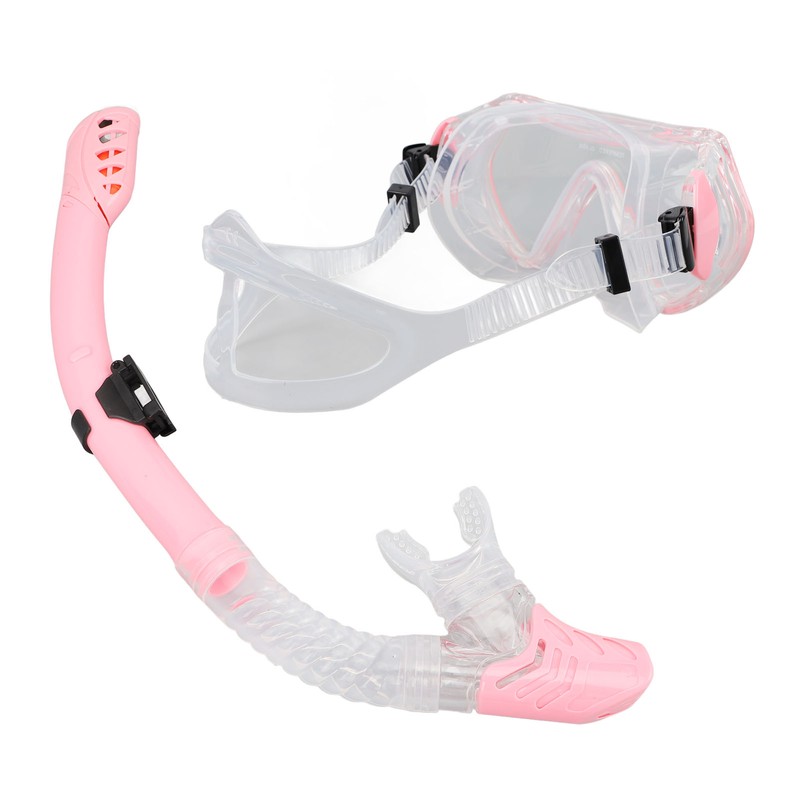 Diving Goggles Silicone Glass Plastic Ultra Clear Comfortable Adjustable Diving