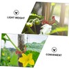 Mipcase 200Pcs Plastic Plant Support Clips Weatherproof Greenhouse Clips for