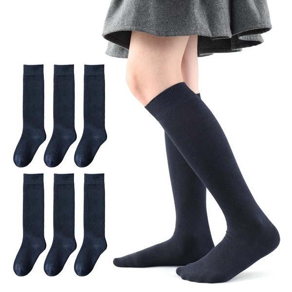 MINI PANDA 6 pares de calcetines altos hasta la rodilla