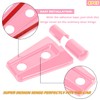 Pink Door Hinge Cover Trim Exterior Accessories for 2007-2018 Jeep