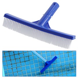 Pool Cleaning Brush for Swimming Pool Cleaning - Pool Brush Made of Durable Plastic - for Pool Wall and Floor - 26 cm Wide Pool Broom Head