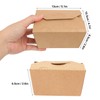 IHDYPPEW 120 Pack 28 oz Cardboard Food Containers, Brown Take