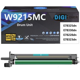 DIGITONER W9215MC Drum Unit Replacement for HP W9215MC Drum Unit Compatible with HP Color Laserjet Managed MFP E78325dn E78330dn E78223dn E78228dn E78323dn Printers(1-Pack，Cyan)