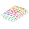 PRICARO Pack of 3 A5 Multicolour System Shopping List