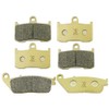 S SYUU Motorcycle Front Rear Brake Pads Compatible with Indian