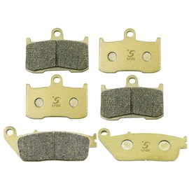 S SYUU Motorcycle Front Rear Brake Pads Compatible with Indian Chieftan Chief Classic Vintage Dark Horse Roadmaster 2014 2015 2016 2017 FA347F FA347F FA196R