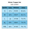Kurhatic Winter Trapper Hat, Warm 100% Rabbit Fur Aviator Hat,