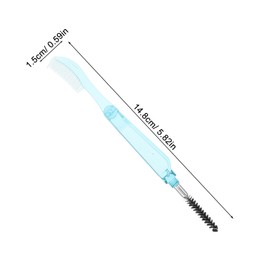 OATIPHO Sturdy Reliable Eyelash Separator 2-in-1 Folding Brush Perfect for Makeup Beauty Routine