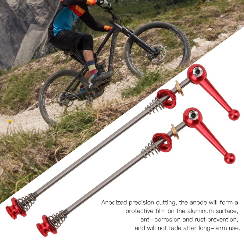 Quick Release Skewer Lever Mountain Bike Titanium Shaft Titanium Alloy