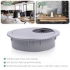 Cable Hole Cover 4-Pack, 2-3/8 Inch ABS Desk Grommet for