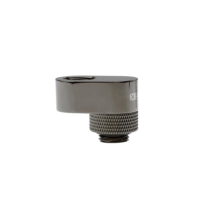 XSPC G1/4 Rotary 14mm Offset adapter - Black Chrome