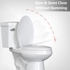 GarveeTech Enlongated Toilet Seat, Slow Close Toilet Cover Seat for