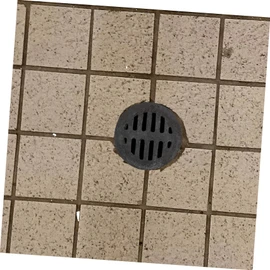Mipcase 1Pc Cast Iron Floor Drain for Outdoor and Household Use and Durable Drainage Tool for Kitchens Bathrooms and Sinks Efficient Water Flow Management Black