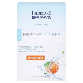 Hildegard Braukmann Body Care Orange Mint Refreshing Wipes