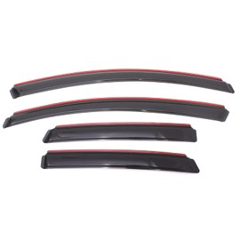 Auto Ventshade [AVS] In-Channel Ventvisor / Window Deflectors | Fits 2012 - 2017 Buick Verano, 4 pcs. | Smoke - 194389