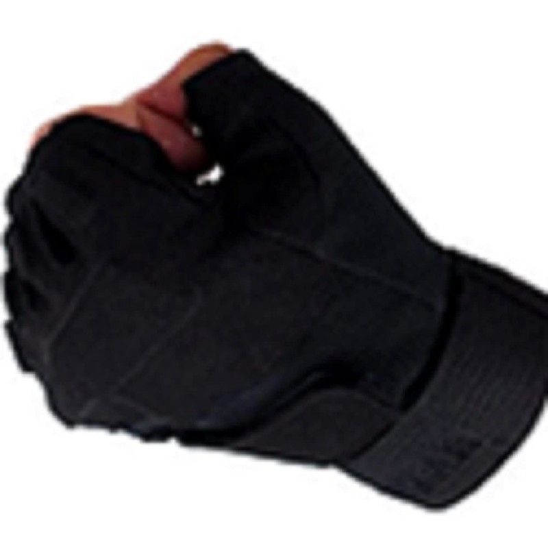 - Fingerless Tactical Gloves, Black, M Size, Great for Pro