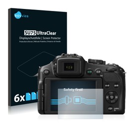 Savvies Screen Protectors for Panasonic Lumix DMC-FZ200 Ultra Transparent Pack of 6