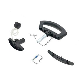 Novoferm 80197000 Garage Door Handle Complete Swing Door for Novoferm K and M Gate Type