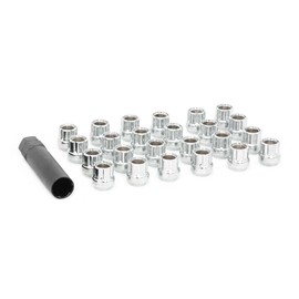 Rough Country Lug Nut Set 1/2X20 Chrome Wheel with Painted (0 x 0. inches /0 x, 0 inches Offset)