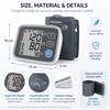 Automatic Upper Arm Blood Pressure Monitor – Adjustable Cuff Digital