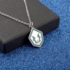 WUSUANED Cartoon Horde Symbol Necklace Cartoon Inspired Jewelry Cartoon Character