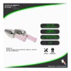 2 Par Tapones Valvula Pivotes Con Luz Llanta Auto Bici