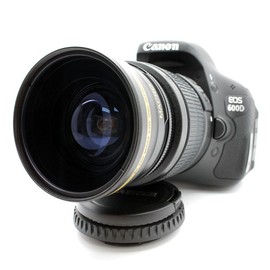 58MM Wide Angle Macro Lens for Canon EOS Rebel T6 T5 T3 SL2 SL1 18-55mm