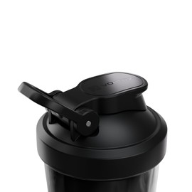 VOLTRX VortexBoost Electric Shaker Bottle, USB C Rechargeable Protein Shake Mixer, Shaker Cups for Protein Shakes and Meal Replacement Shakes, BPA-Free, Made with Tritan, Black