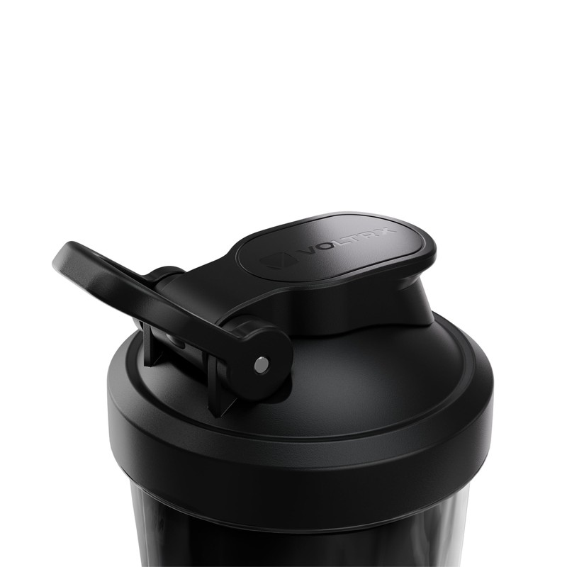VOLTRX VortexBoost Electric Shaker Bottle, USB C Rechargeable Protein Shake