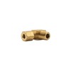 AGS Automotive Solutions Brass Elbow Connector Compression, 3/16" (1/8 NPTM),