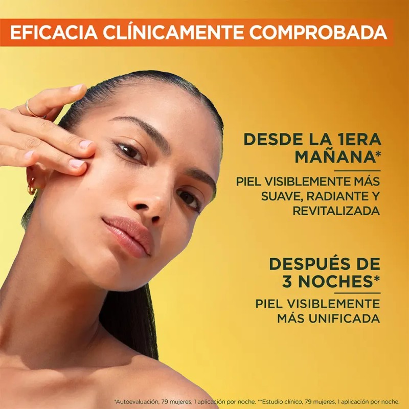 Garnier - Express Aclara Sérum Noche Antimanchas con Vitamina C