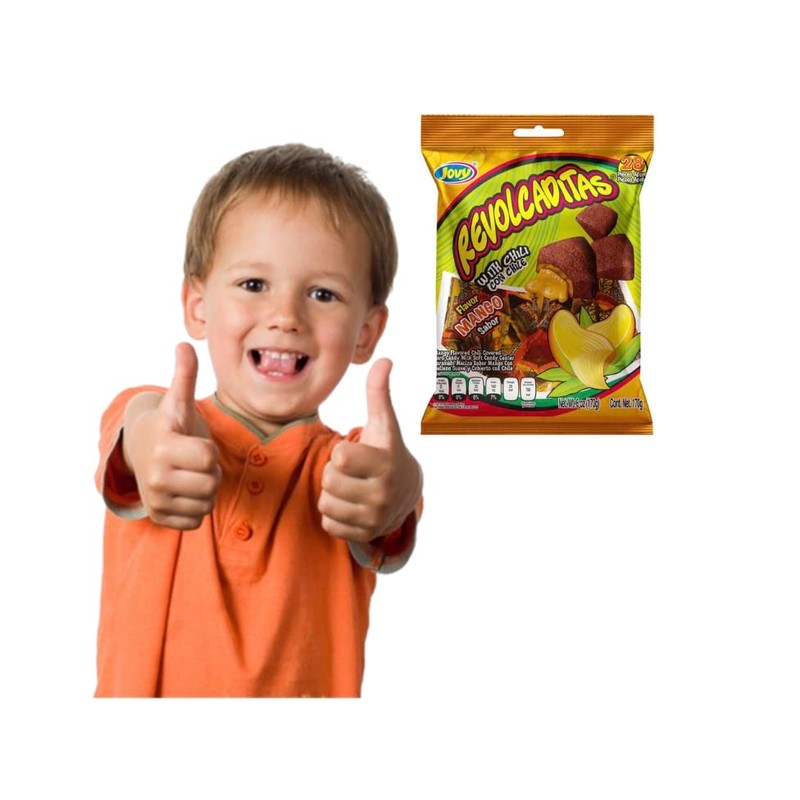 Jovy Revolcaditas with Chili Mango Flavor | 6oz Bag |