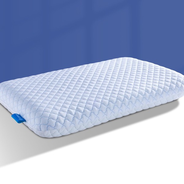 SofGlowly Ultra Thin Flat Pillows for Sleeping, Cooling Gel Infused