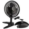RamPro Portable Desk and Clip on Fan, 6 Inch Fans