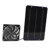 7W 12V Solar Panel Fan Kit Monocrystalline Silicon Saving Energy