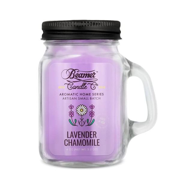 Beamer Candle Co. Aromatic Collection - Lavender Chamomile 4oz Candle