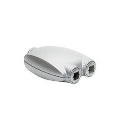 BIGtec Audio Toslink Adapter Optical Splitter Toslink Soft Toslink Coupling to 2 x Toslink Coupling Audio Adapter 2x Toslink Soft Toslink Splitter Toslink Adapter Optical Splitter Silver