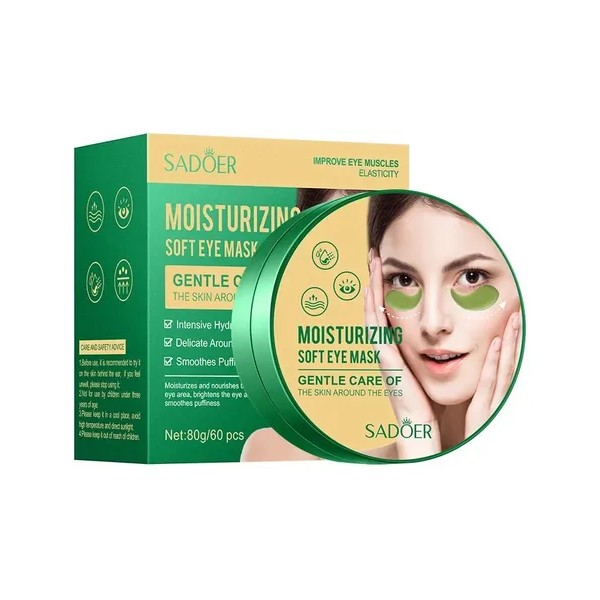 Parches Hidrogel Para Ojos Sadoer Elimina Ojeras Hidratante