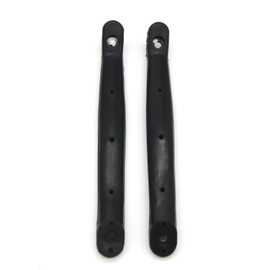 Generic Door Pull Handle Grip Compatible with Toyota Land Cruiser 1975 1976 1977 1978 1979 1980 1981 1982 1983 1984 FJ40 FJ43 BJ42 BJ40 FJ45 Set (2), Black, 55828TR