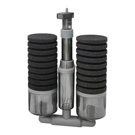DONGKER Aquarium Double Sponge Filter,Biochemical Filter Sponges for Aquariums Fish Tank Oxygen Increasing and Cycle