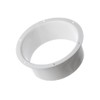 150mm / 6 Inch Straight Duct Connector - Wall Flange