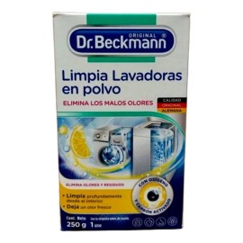 Dr. Beckmann Limpia Lavadoras En Polvo 250g Dr. Beckmann