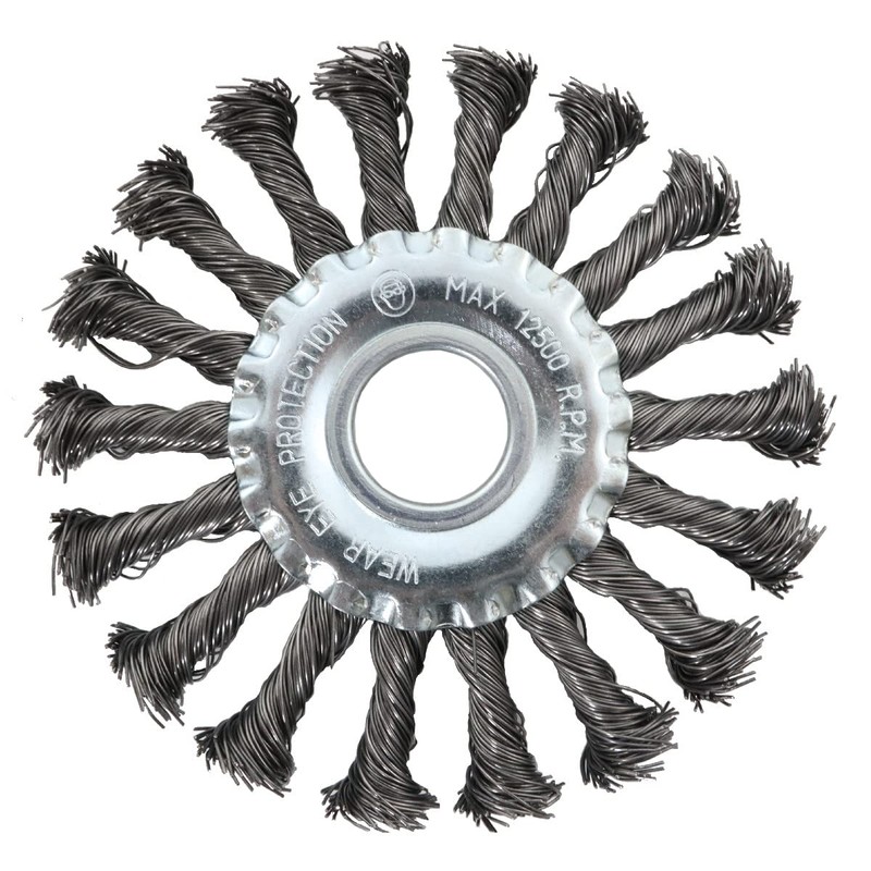 (PACK OF 2) Twist Knot Wire Wheel For 115mm /