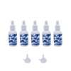 WEAXIO 5pcs Glass Dropper Bottles with 2 Funnels - 1oz/30ml