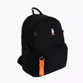 hWdm1ibu7QTvACTV34 miffy 초등 학생 책가방 백팩 신학기 선물 가방 블랙 검정색 Miffy Elementary School Student Backpack New Semester Gift Bag Black